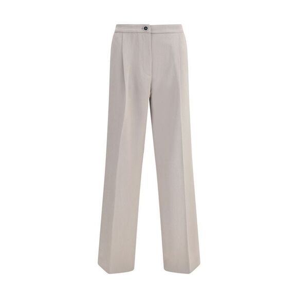 Cruna Cora Wide Leg Pants Women Beige Jeans & Pants